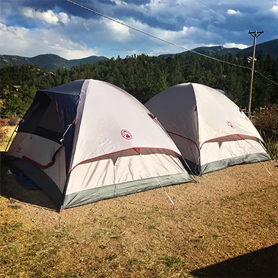 2 tents