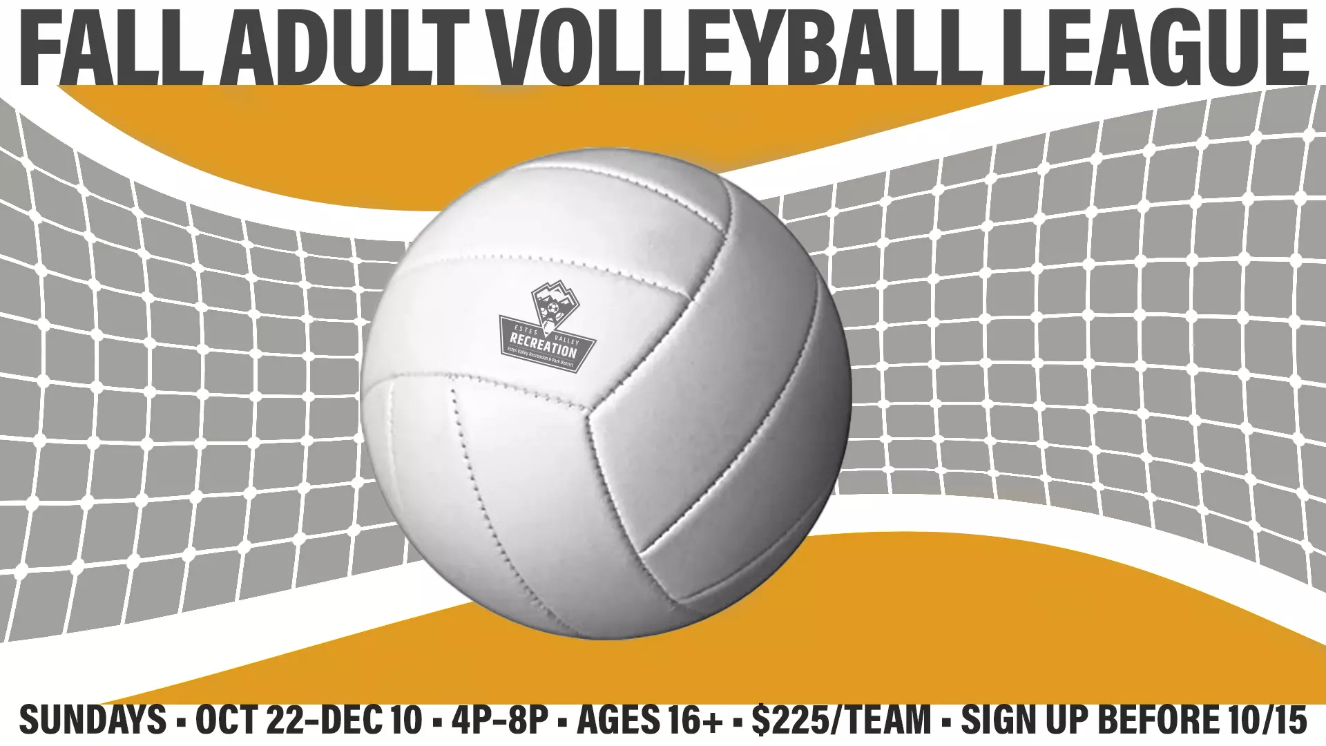 Adult Volleyball League Fall 2023