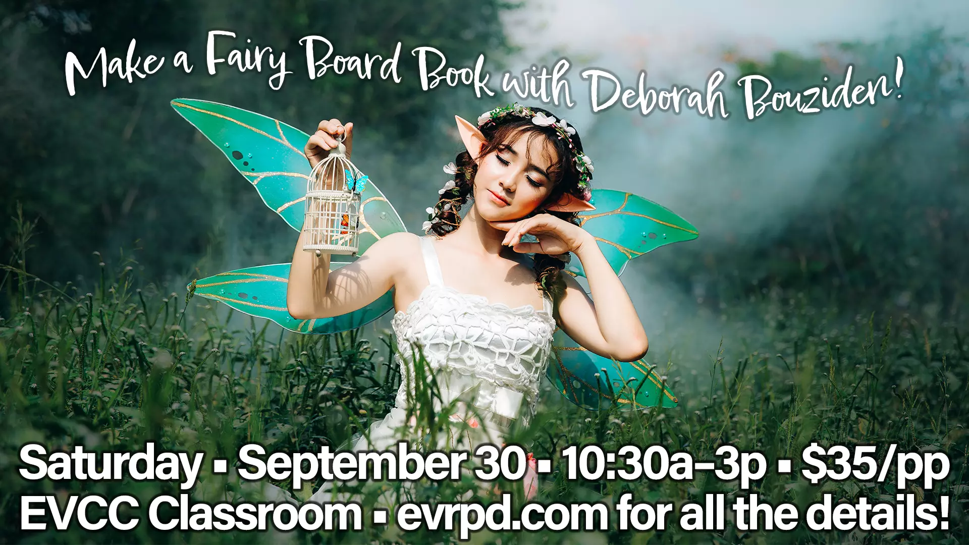 Make a Fairy Board Book with Deborah Bouziden
