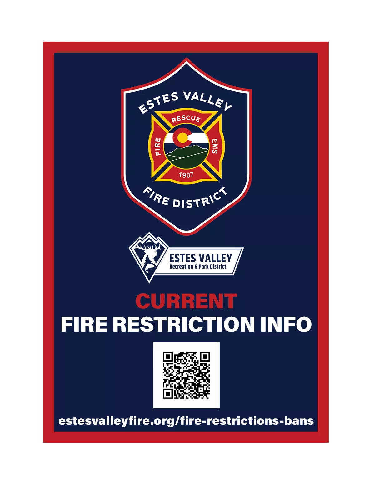 CURRENT FIRE RESTRICTIONS