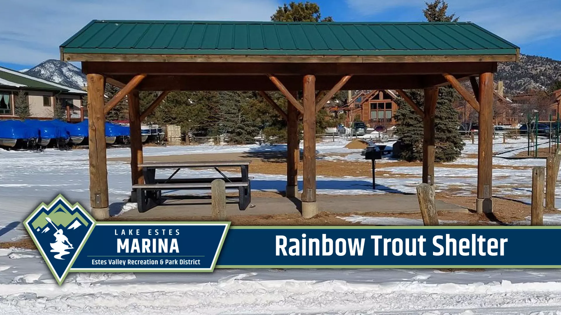 Rainbow Trout Shelter at Lake Estes