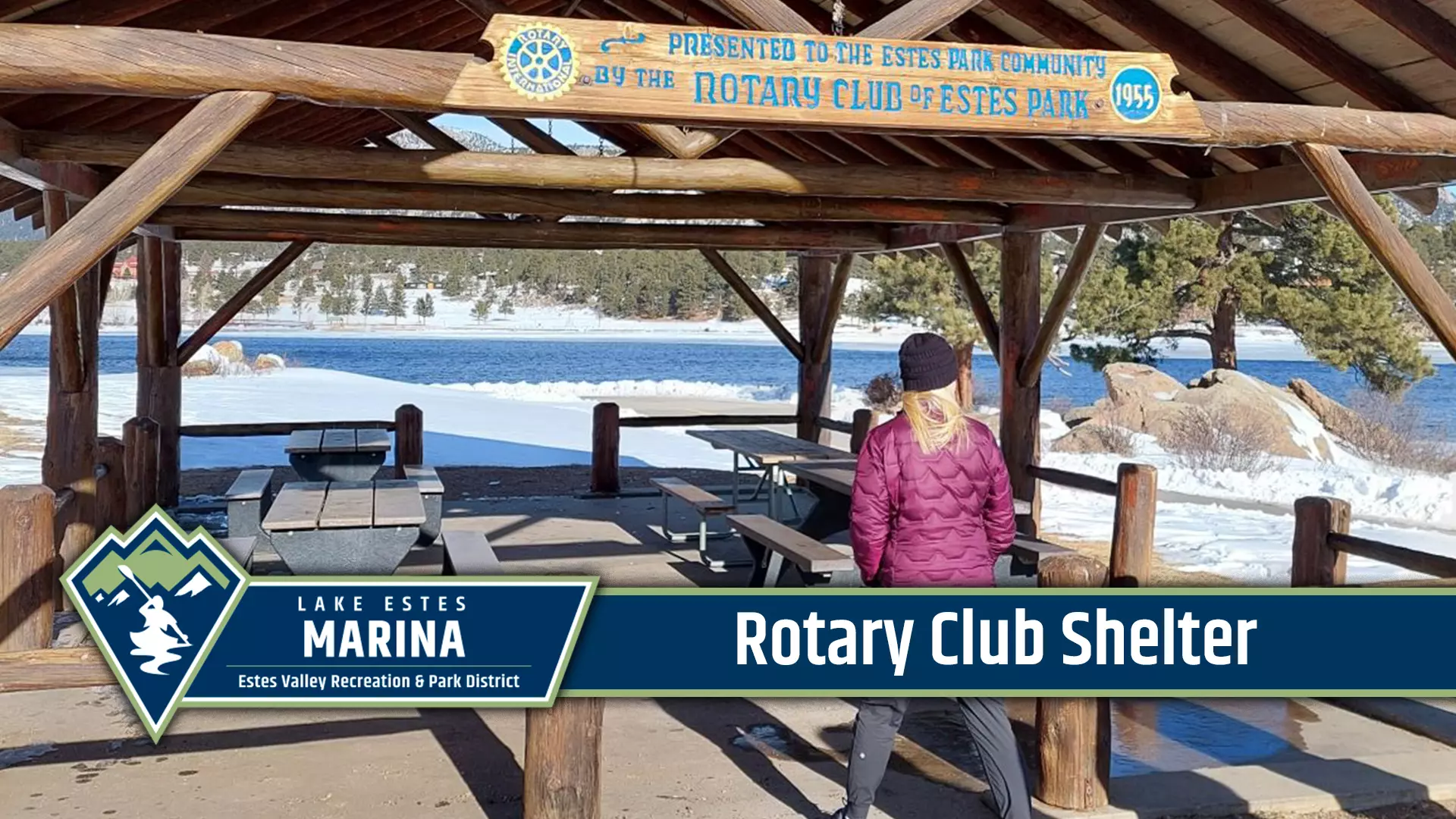 Rotary Club Shelter at Lake Estes