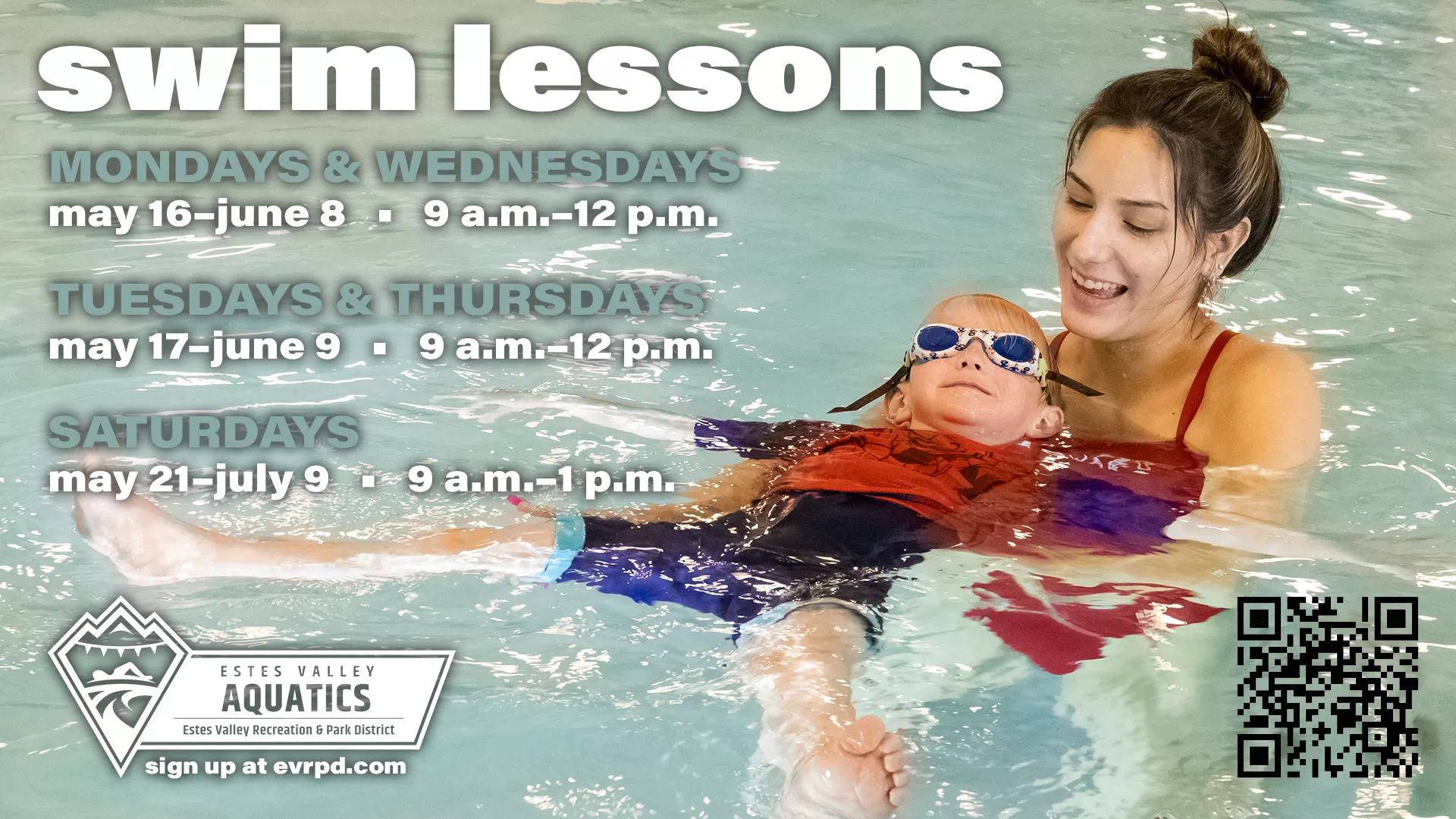 swim lessons for people of all ages!